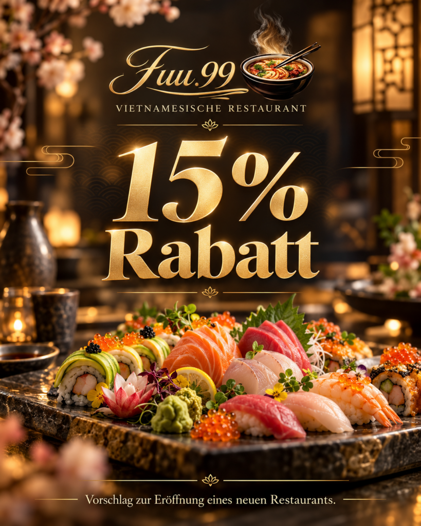 FUU99 – 15% Rabatt